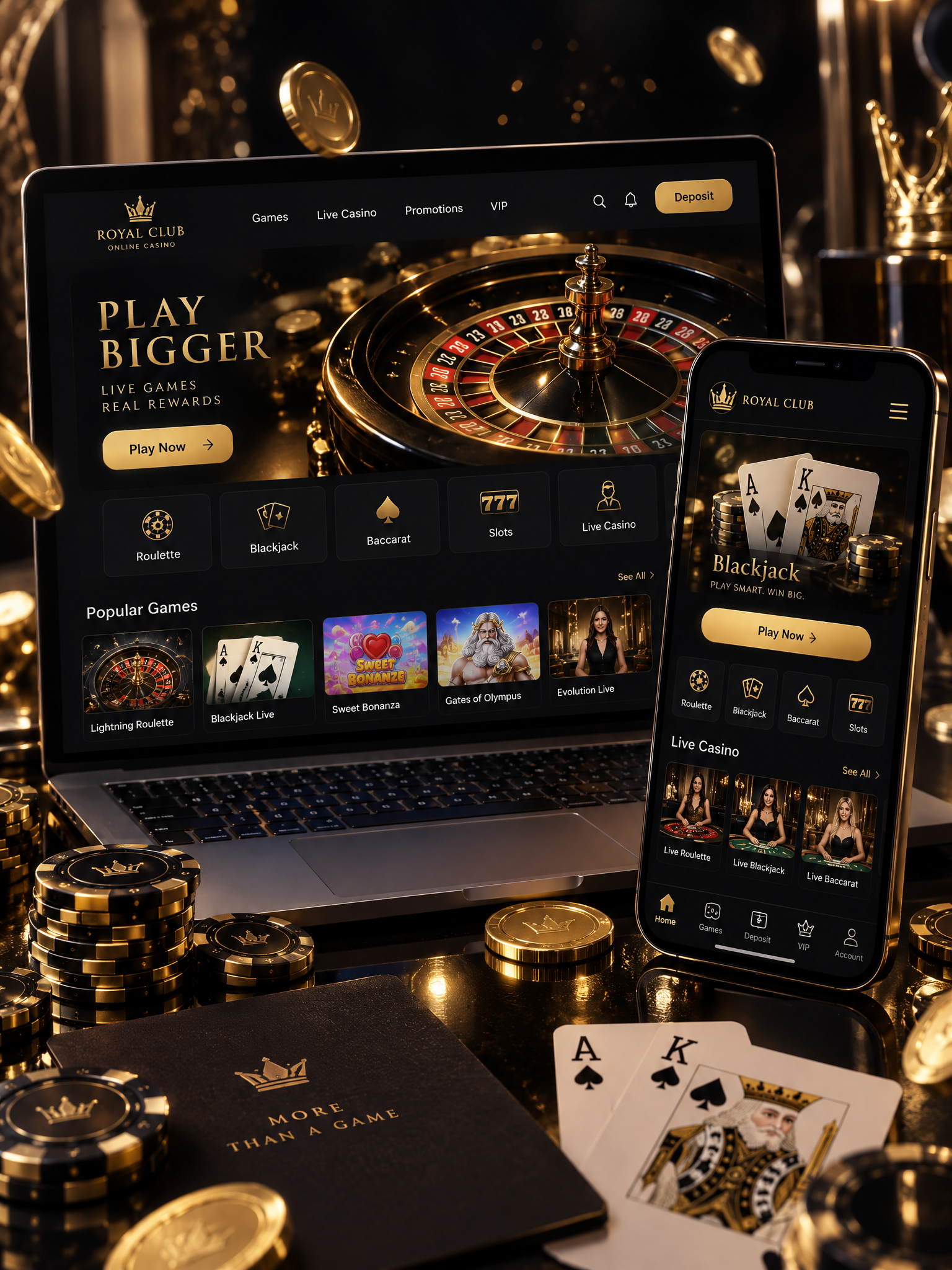 Casino game preview