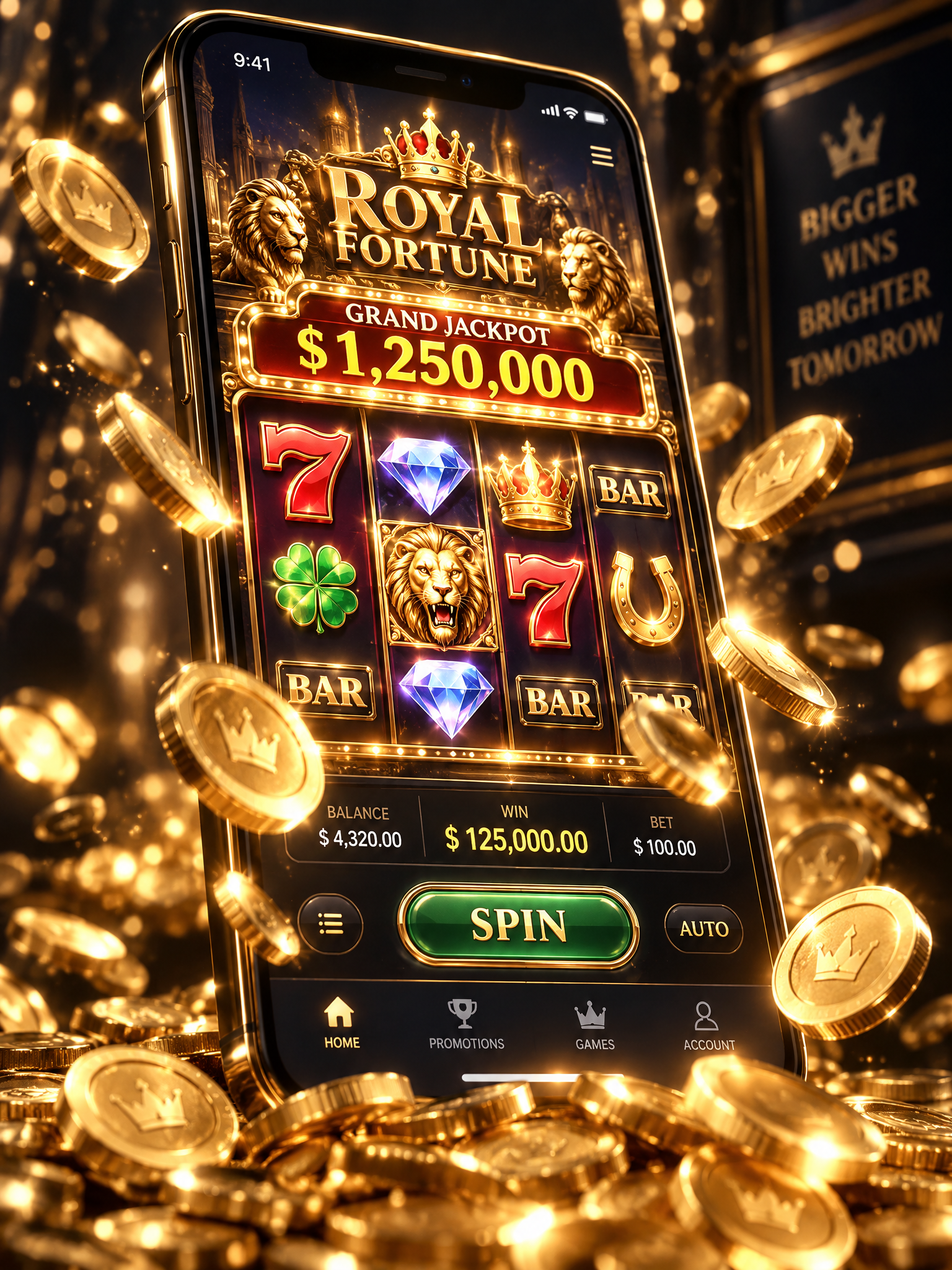 Casino game preview